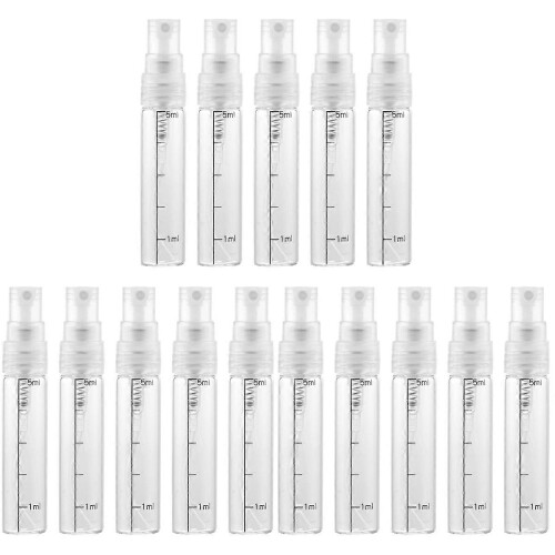 Empty Spray Bottle Glass Small Spray Bottle for Perfume Storage 30Pcs 2