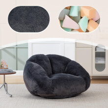Weiches Plüsch-Sitzsack-Sofa Rutschfester Sitzsack Nicht abnehmbarer Bezug Keine Montage erforderlich Perfekt für das Wohnzimmer, die L