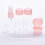 Travel Bottle Plastic Lotion Bottle for Storage 7Pcs Pink Set 4