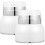 Plastic Airless Pump Jar for Storage Use 2Pcs Travel Cream Container 2