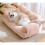 Cat litter box, beige, M 5