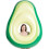 Inflatable pool float, avocado shaped shell shaped float 3