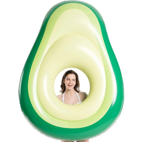 Inflatable pool float, avocado shaped shell shaped float 2