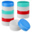 Plastic Refillable Cream Box for Pet Use 6Pcs Lotion Containers with Lids 3