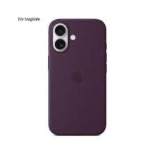(Purple)For Iphone 16 Case Compatible with Magsafe Liquid Silicone Phone Back Cover [induction Popover] - Da