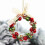 Kerstkrans van ijzeren belletjes 4
