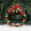 Kerstkrans van ijzeren belletjes 5