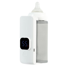 Portable Milk Warmer, Rechargeable Bottle Warmer for Travel, Quick Safe Heating for Baby Feeding Home or Outdoors
