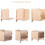 Wooden hamster digging box for hiding place 5