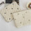 Rabbit Embroidery Computer Accessories Pouch Splashes Resistant Fabric Storage Solution for Office Supplies 3 3