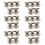 30Pcs Fridge Magnet Clips Message Note Holder Grip Magnetic Home Office Metal 1