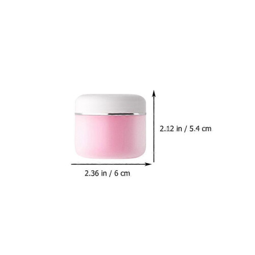 PP Cosmetics Bottle Cream Bottle for Storage Use 4Pcs Pink 2