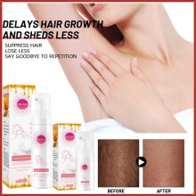 (100ml) Honey Mousse Hair Removal Spray Gentle Skin-Friendly Underarm Leg Hair Moisturizing Foam