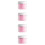 PP Cosmetics Bottle Cream Bottle for Storage Use 4Pcs Pink 5