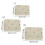 Practical Polyester Notebook Organizer with Artistic Rabbit Embroidery Spill Resistant Construction Portable Case 1 5