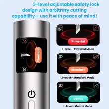 DC12V FS-F1 Ultrasonic Cutter Handheld DIY Engraving Tool Multi-Function Type-C Connection Port EU