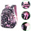 Ensemble sac à dos trois pièces noir 5