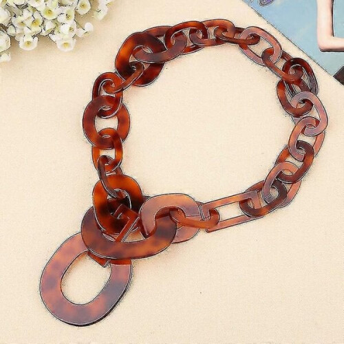 Damesketting met zwarte schakels PHRL3572 1