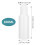 Empty Applicator Bottles with Sponge Head for Liniments 6Pcs Pack White 3