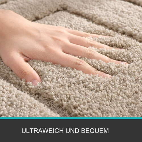 Tapis de bain jaune, 60 x 90 cm 2