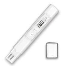 Medidor Digital de TDS, Caneta Testadora de EC, Pureza de 0 A 9990 Ppm para Aquários, Piscinas e Água Potável A