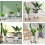 mesas pretas com estampa de flores 4