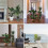 mesas pretas com estampa de flores 5