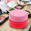 Pink Silicone Makeup Container Set Empty Cream Storage Box for Storage 1Set 5