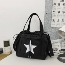 Modische Damen-Schultertasche mit großem Fassungsvermögen und Sternform