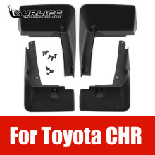 Guardabarros (sin color) compatibles con Toyota C-HR CHR 2016 2017