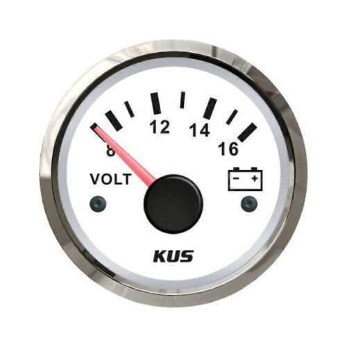 KUS Marine Auto βελόνα/ψηφιακός μετρητής τάσης 12V 24V για σκάφη