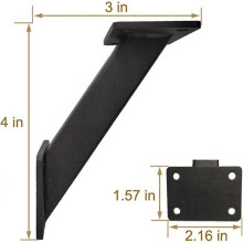 staffe di supporto angolari a 45 gradi per strutture in legno
