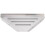Étagère d'angle triangulaire pour douche Amxcnoy, simple couche, perforée, ef 1
