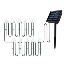 Amxcnoy Solar-Außenleuchte, 10 LED-Solarleuchten für den Außenbereich, Solar-Außenleuchte