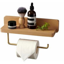 Amxcnoy Toilettenpapierhalter, doppelte Montage, robuste Konstruktion