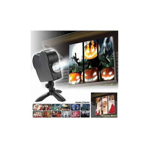 Kerst Halloween Raamprojector LED Projector Projector Ka