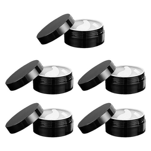 Eye Cream Cases Compact Design for Mask 5Pcs Premium Black Containers 1