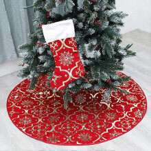 Falda para árbol de Navidad, funda para cojín de suelo, decoración del hogar