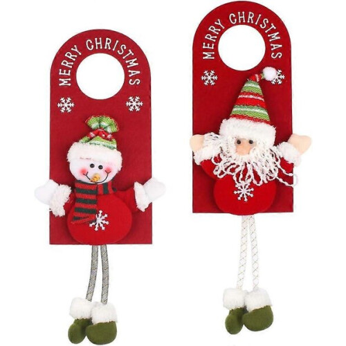 Kerstdeurhangers 2 stuks. Kerstdeurhangers, Kerst