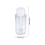 Travel Bottle for Makeup Remover Press Pump for Storage 4Pcs White Plastic 3