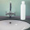 Makeup Bottle Plastic Flip Cap Bottles for Storage 4Pcs White Container 2