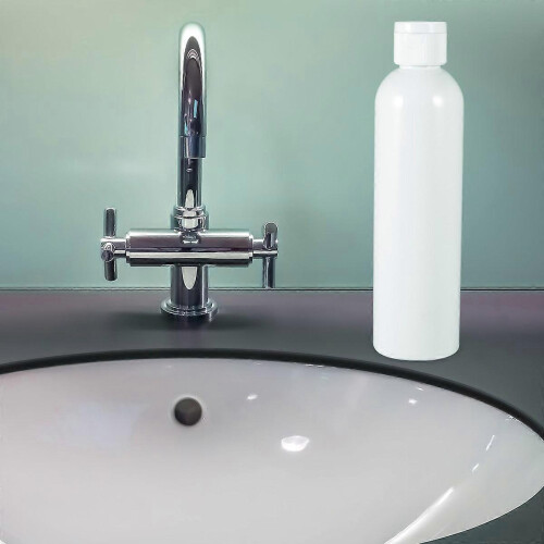 Makeup Bottle Plastic Flip Cap Bottles for Storage 4Pcs White Container 1