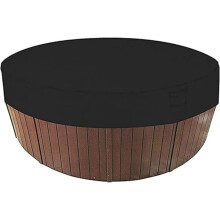Amxcnoy 160x30cm round pool cover, solar powered b