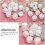 Cosmetics Jars Empty Creams Storage Container for Storage 30Pcs White Set 5
