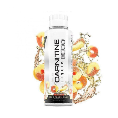 1pc Cutler Nutrition Liquid L-Carnitine 3000mg Sour peach
