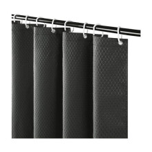 Amxcnoy Duschvorhang mit 12 Haken, 180 x 180 cm, schimmelresistent, wasserdicht