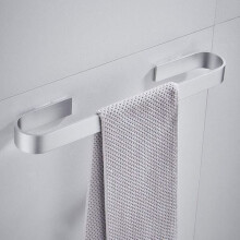 Amxcnoy (silber, 40 cm) Wandhandtuchhalter