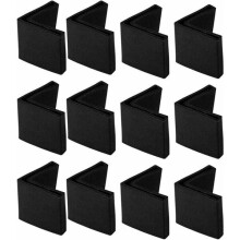 Amxcnoy Lot de 12 protections en fer pour pieds de chaise et de table