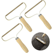 Clothes hair removal tool (3 parts) pure copper blade + stainless steel