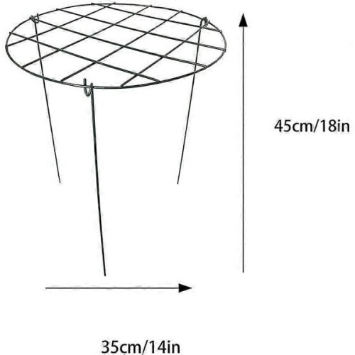 Blumenhalterringe mit 3 Beinen 1